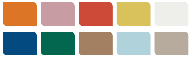 dulux paleta 4, farba roku 2019