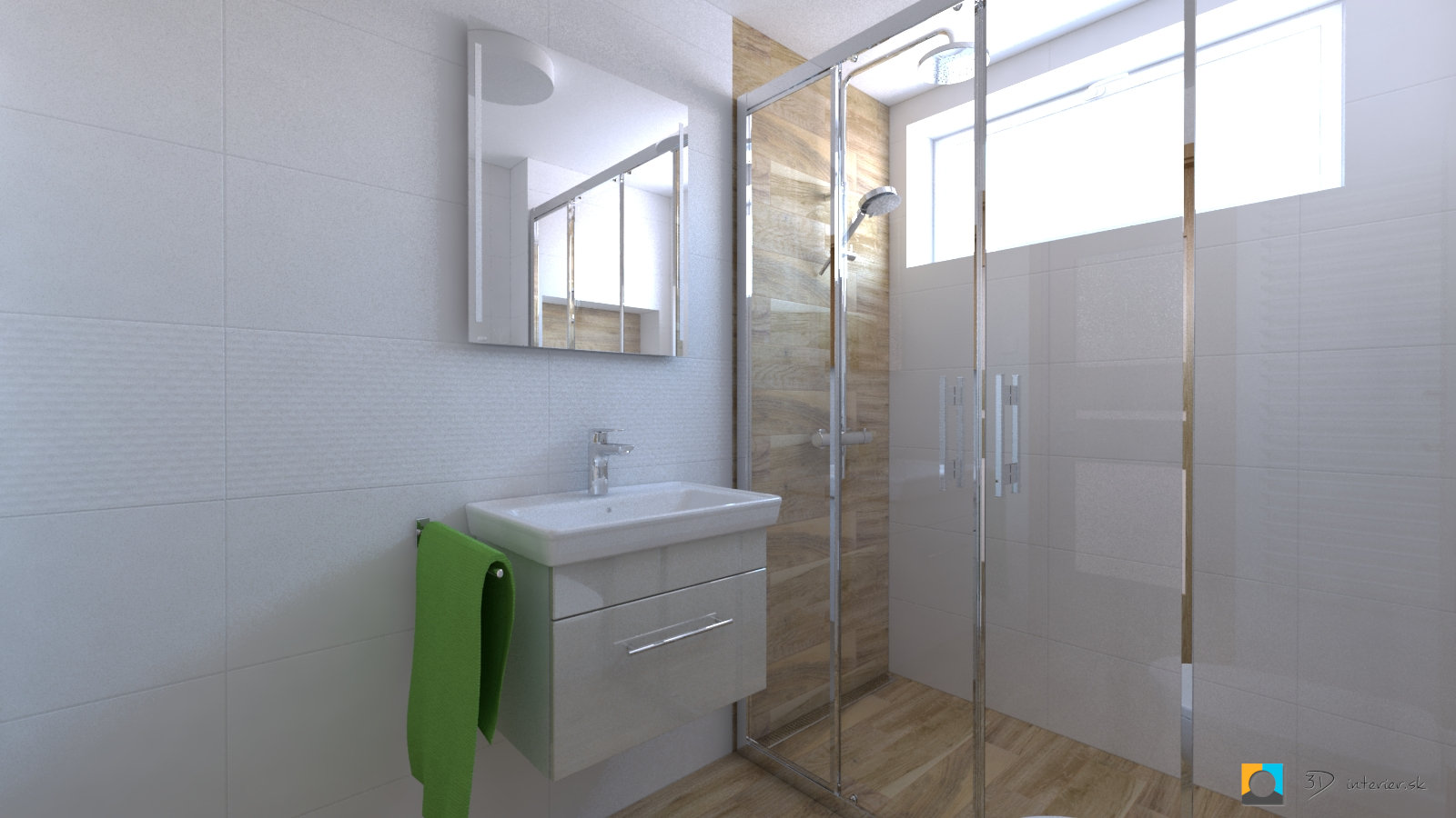 dizajnovy navrh interieru kúpeľňa