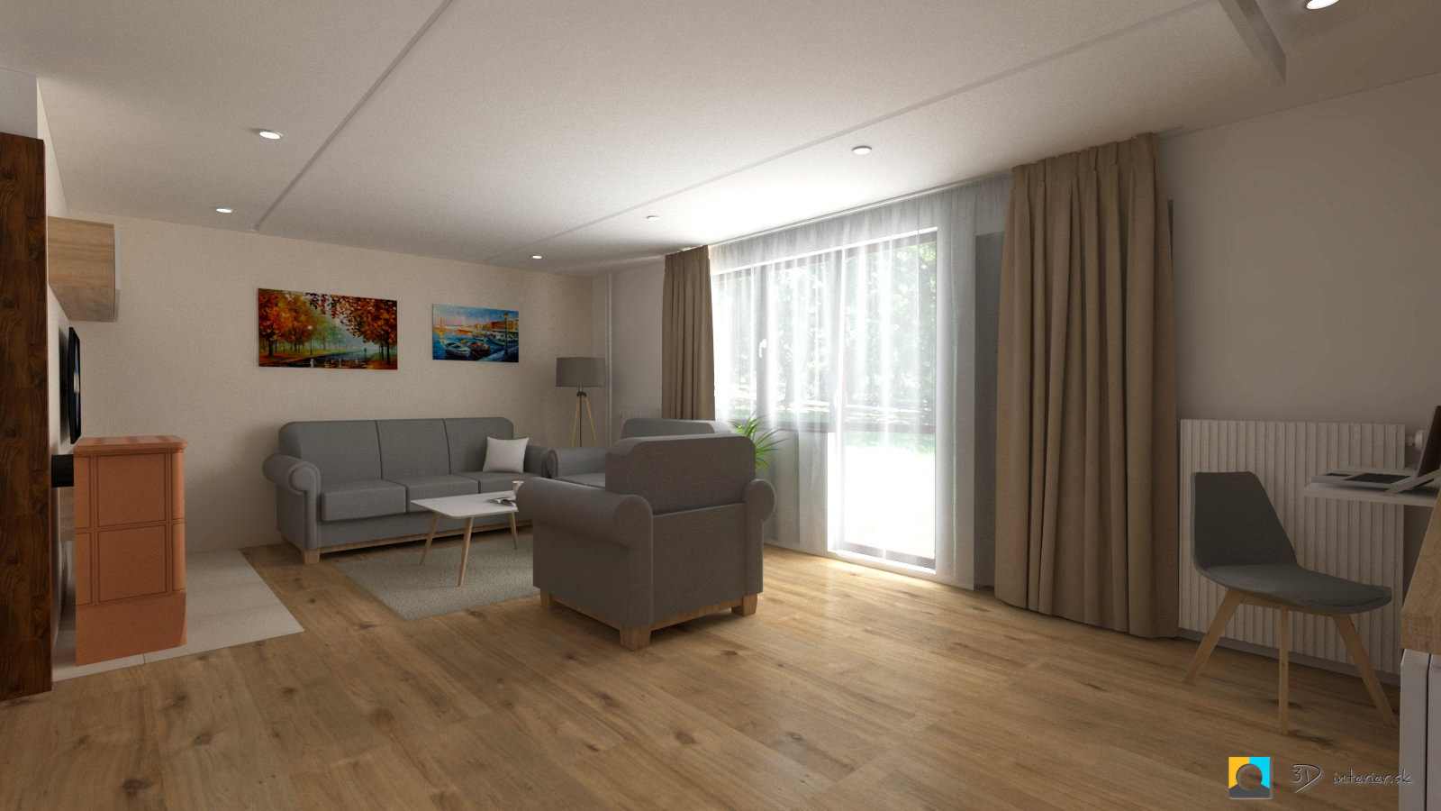Dizajn Interiéru Obývačky