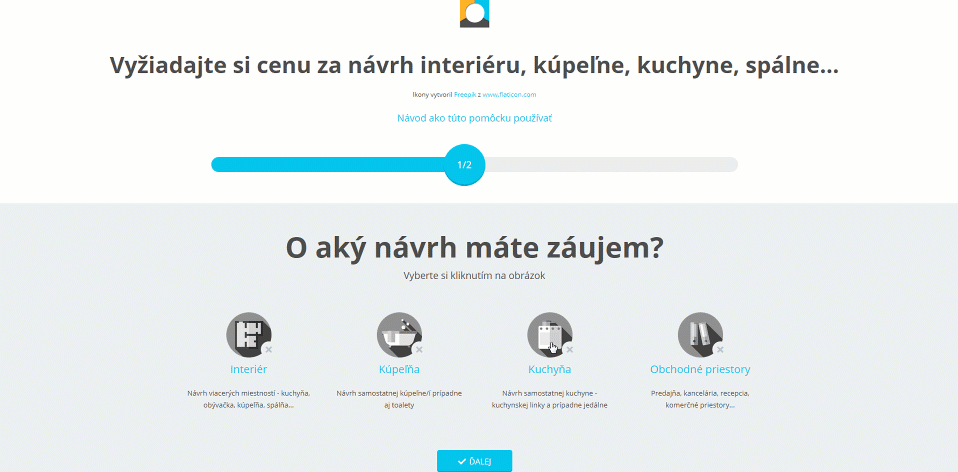navrh kuchynskej linky cena