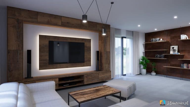 Industriálny Štýl Tv Steny