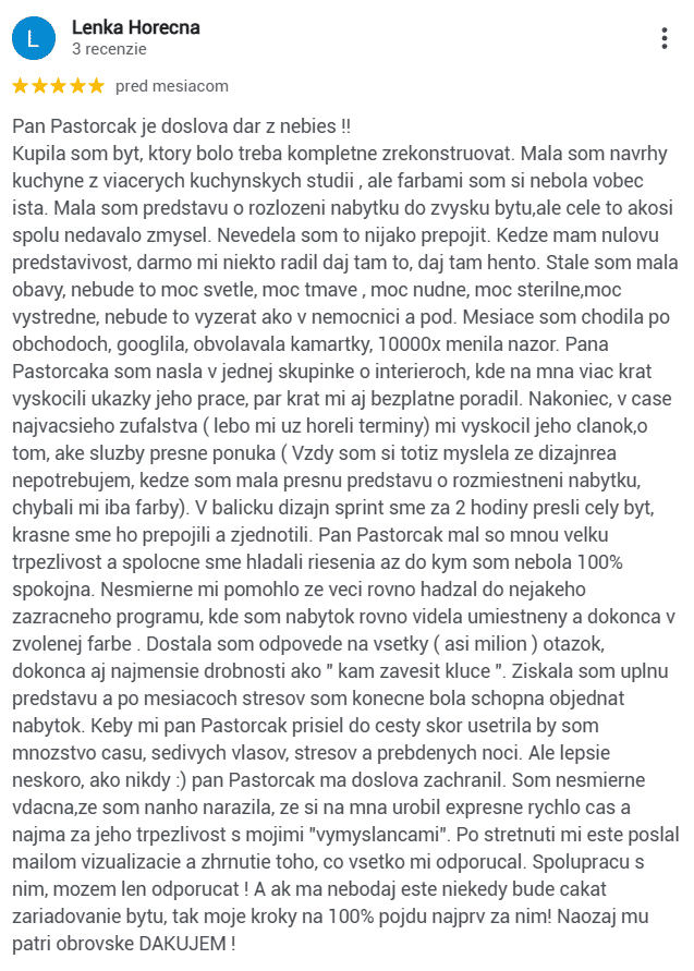 recenzia lenka valova Recenzia Práce Dizajnéra Pastorčáka